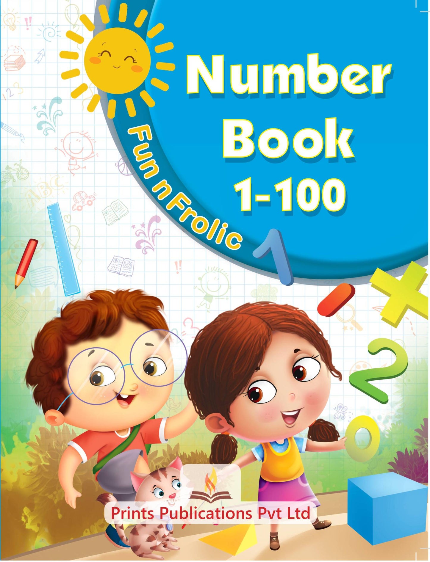 Fun n Frolic : NUMBER BOOK 1-100 - Prints Publications Editorial Team