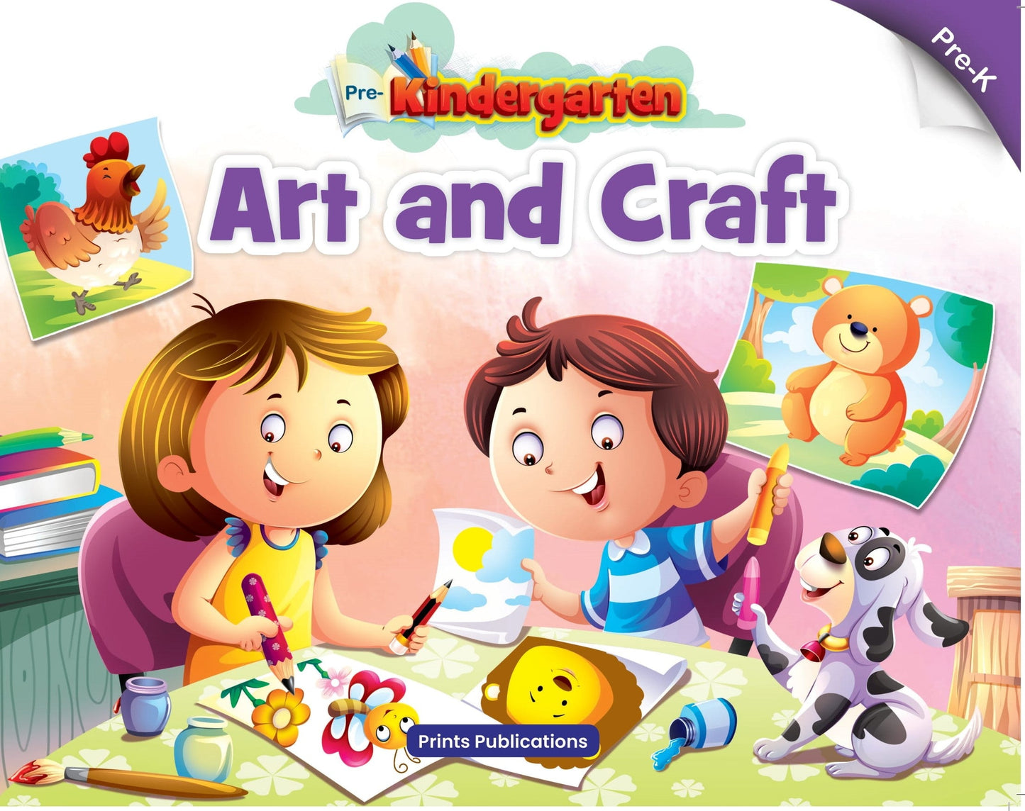 Pre - Kindergarten: Art & Craft - Prints Publications Editorial Team
