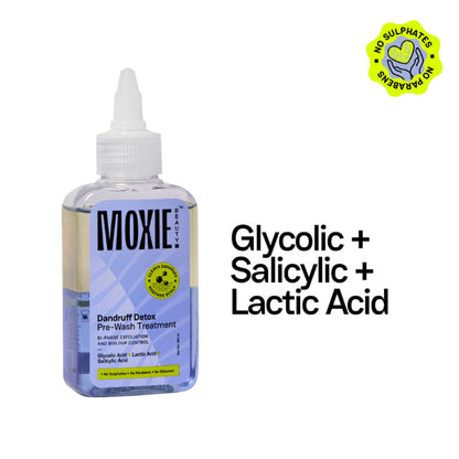 Moxie Beauty Dandruff Detox Pre-Wash Treatment