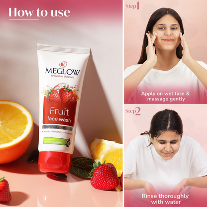 Meglow Fruit Face Wash