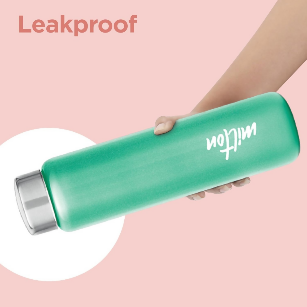 Milton Aqua 1000 Stainless Steel Water Bottle - Light Green