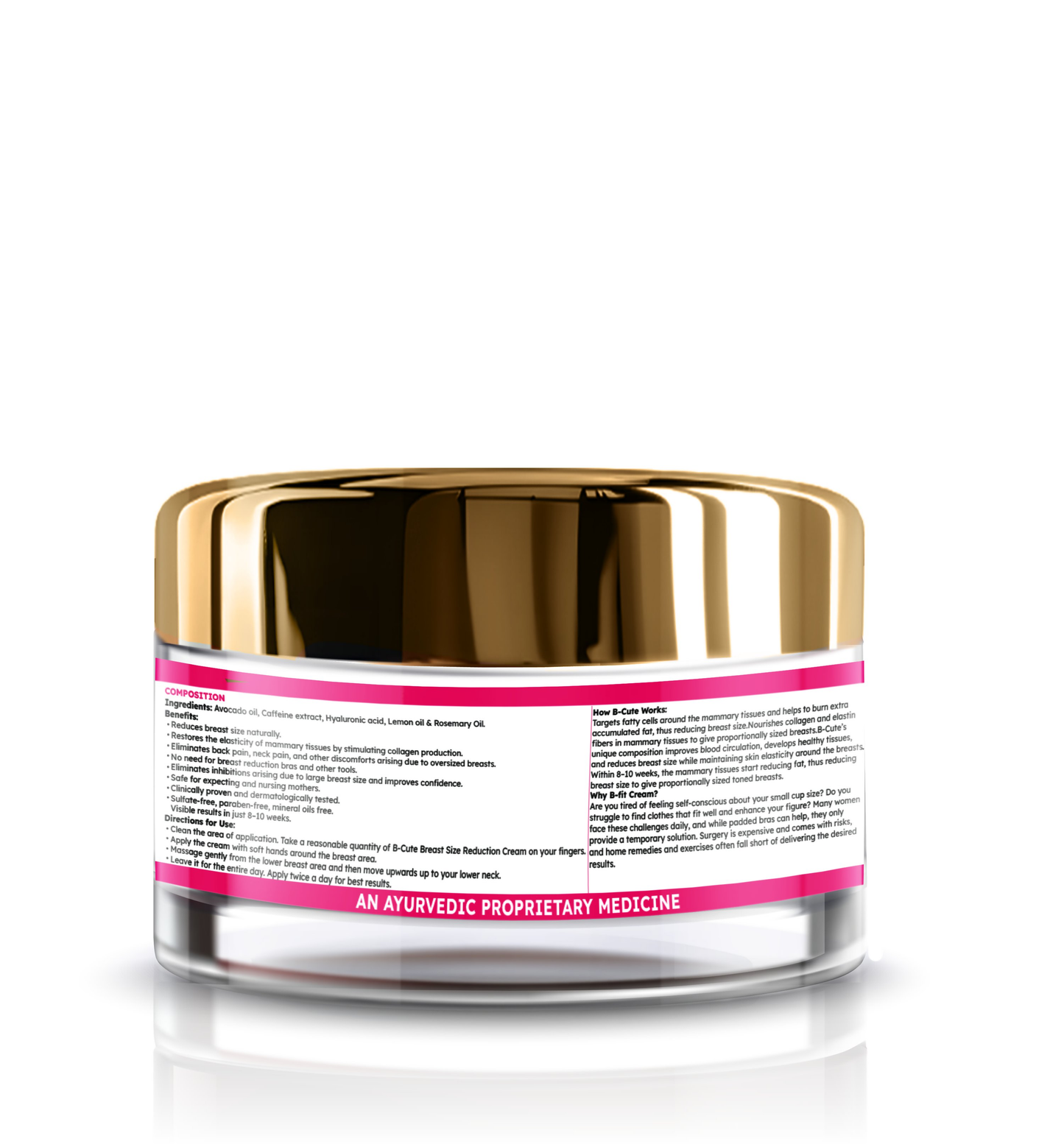 Zenius B Cute Cream for Breast Reduce