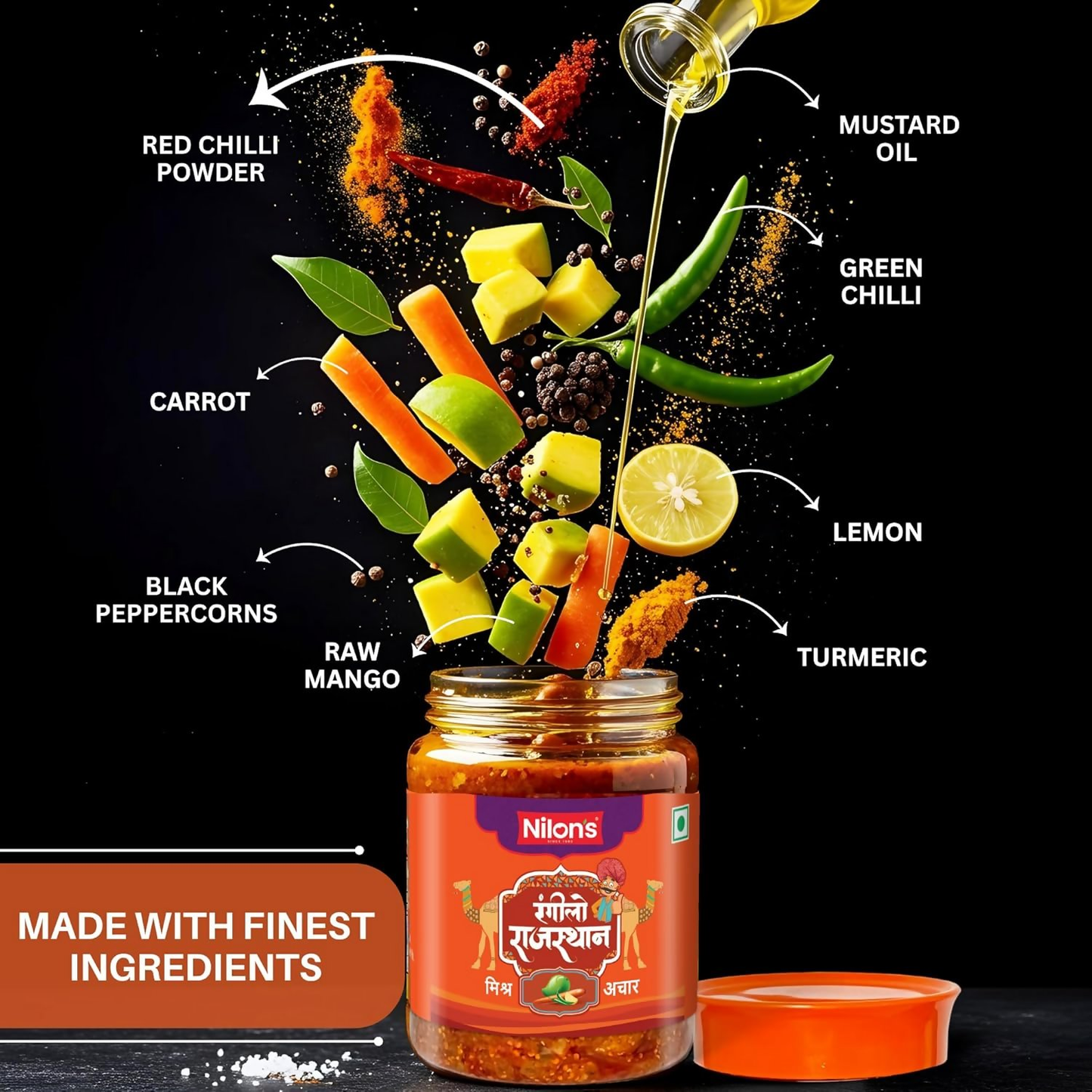 Nilon's Rangilo Rajasthan Mixed Pickle