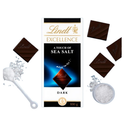 Lindt Excellence Sea Salt Touch Chocolate