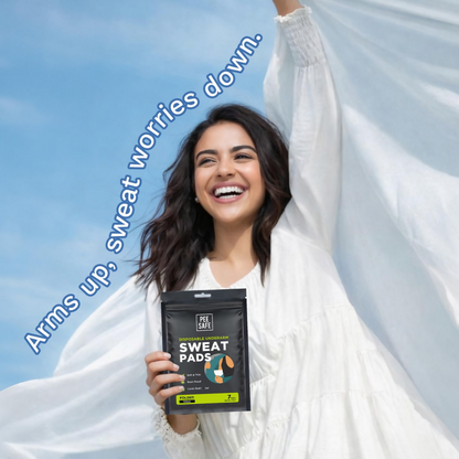 Pee Safe Sweat Pads For Underarms Women & Men