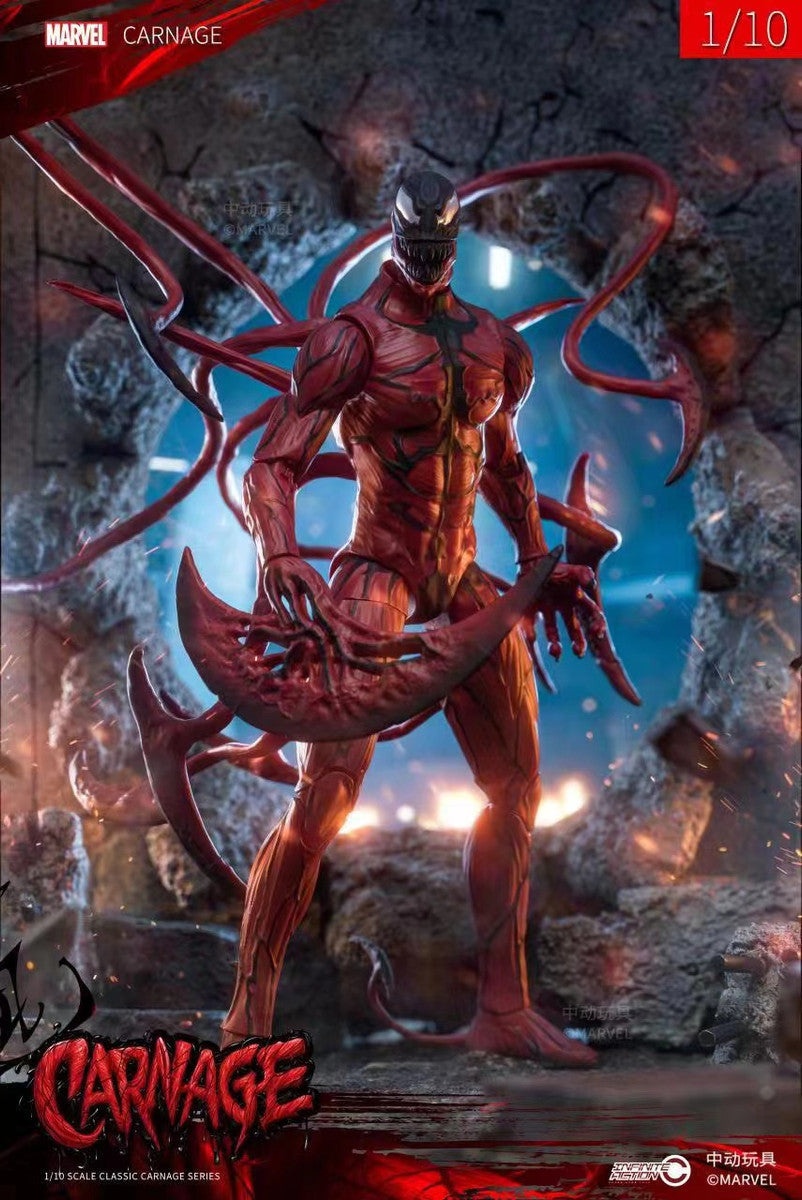 ZD Toys Carnage Action Figure ( no Light Up Function )