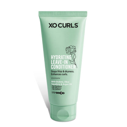 XO Curls Hydrating Leave-In Conditioner For Frizz Free Shiny Hair