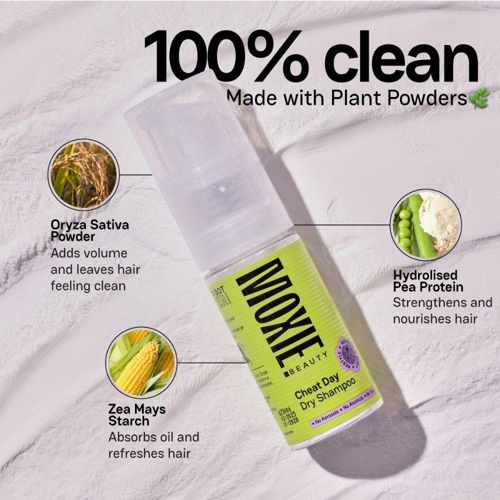 Moxie Beauty Cheat Day Dry Shampoo & Brush Duo