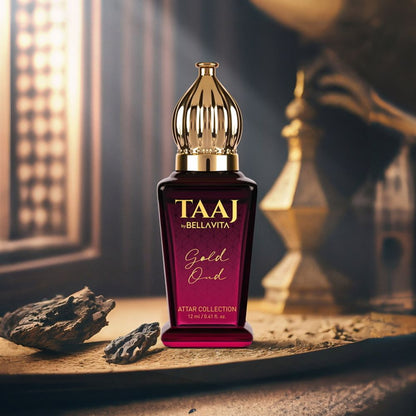Taaj by Bella Vita Gold OUD Attar