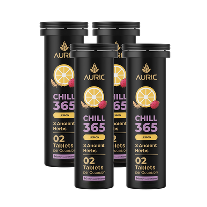 Auric Chill 365 Tablets | Lemon Flavour