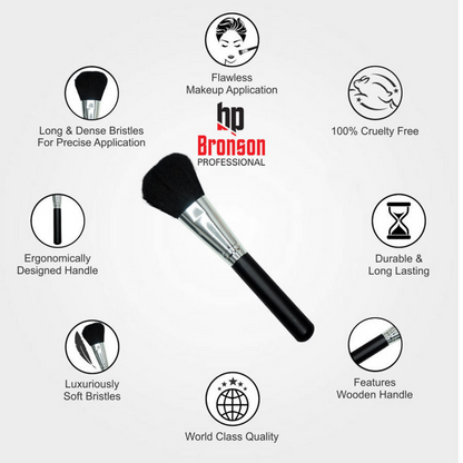 Bronson Professional Full Face Powder Brush for Loose Powder Bronzer and Blush