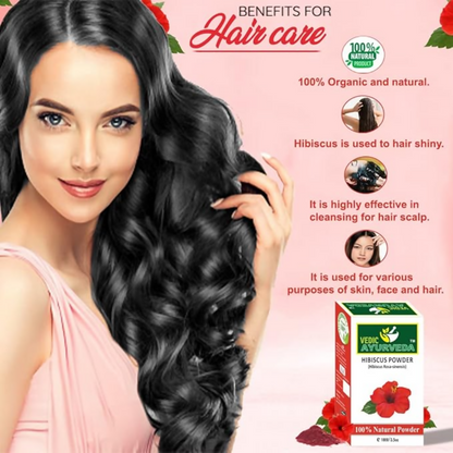 VedicAyurveda Bio-Organic Industry Hibiscus Powder