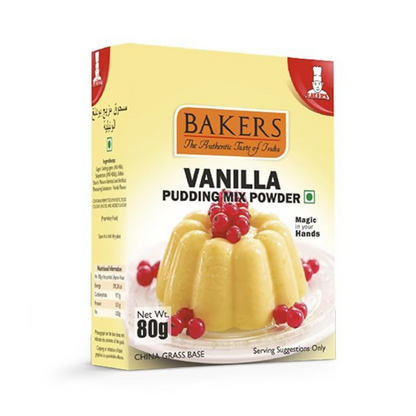 BAKERS Instant Pudding 6 Flavors Mix Combo