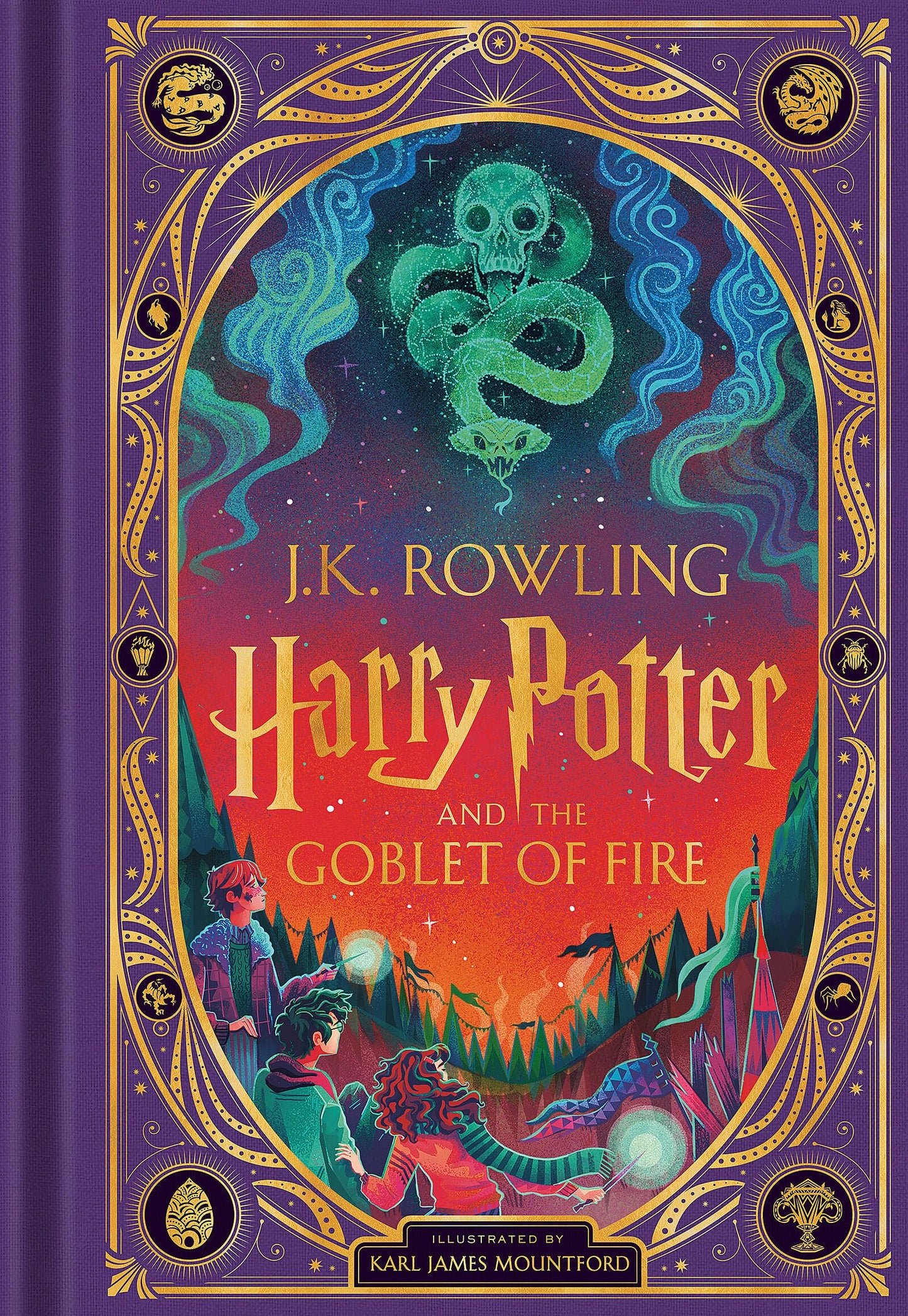 Harry Potter and the Goblet of Fire (Harry Potter, Book 4) (Interactive Illustrated Edition) 