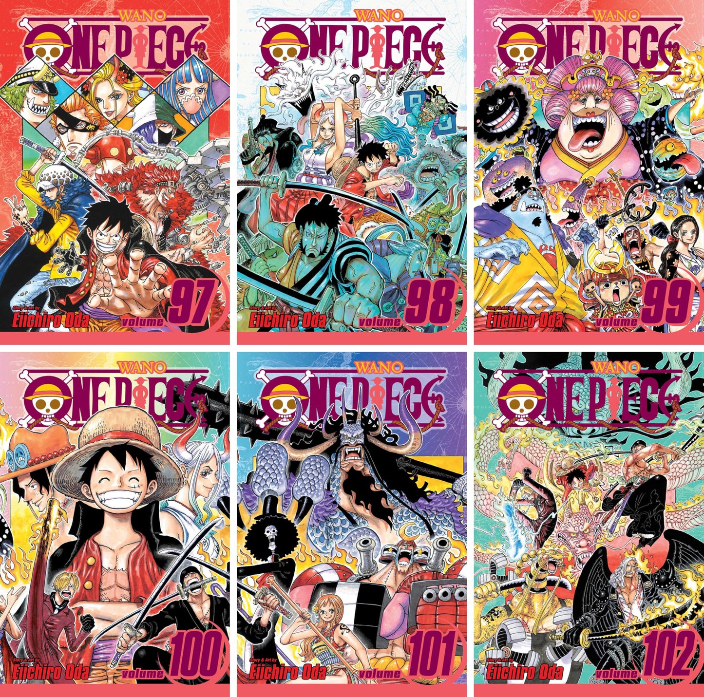 One Piece Complete Manga Set Vol 1–110 | Full Collection by Eiichiro Oda
