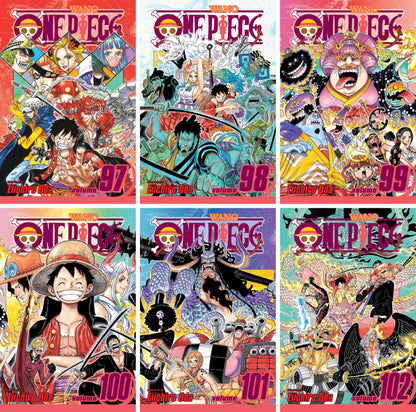 One Piece Complete Manga Set Vol 1–110 | Full Collection by Eiichiro Oda