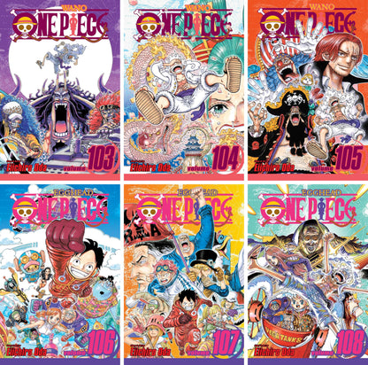 One Piece Complete Manga Set Vol 1–110 | Full Collection by Eiichiro Oda