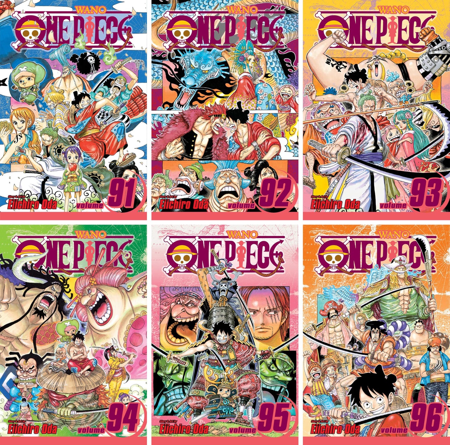 One Piece Complete Manga Set Vol 1–110 | Full Collection by Eiichiro Oda
