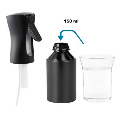 Bronson Professional Hair Spray Bottle Refillable Continuous Ultra Fine Water Mist