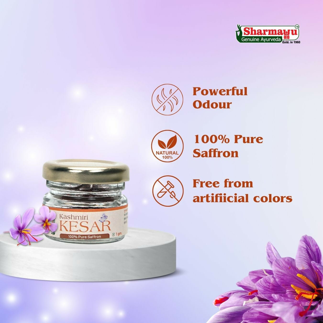 Sharmayu Ayurveda Kashmiri Kesar