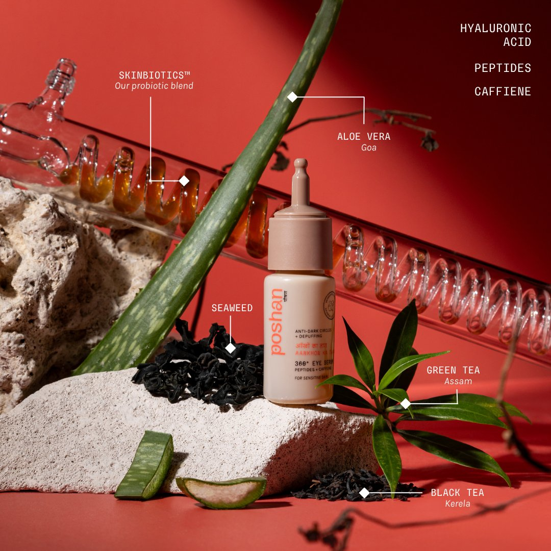 Poshan Skincare Aankhon Ka Taara 360° Eye Serum