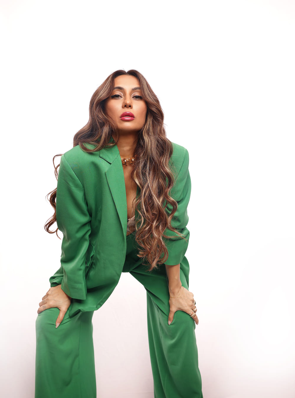 Anusha Dandekar Wearing OH Poppi Tuscon Necklace