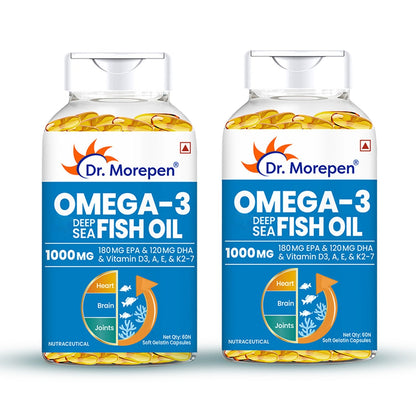 Dr Morpen Omega-3 1000Mg Deep Sea Fish Oil Softgel Capsules