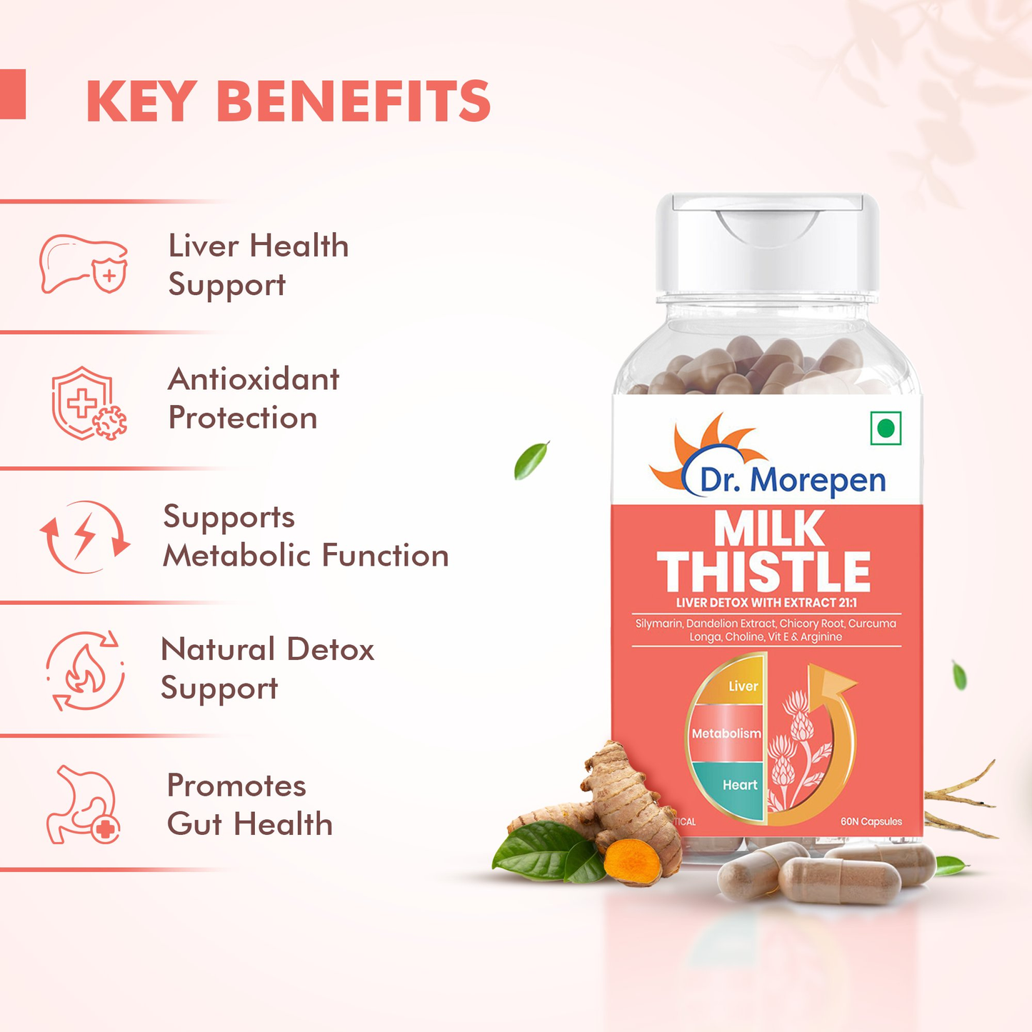 Dr Morpen Milk Thistle Capsules