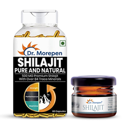 Dr Morpen Sj Resin & Sj Capsules-Stamina & Strength Booster/Mineral Rich Endurance Enhancer