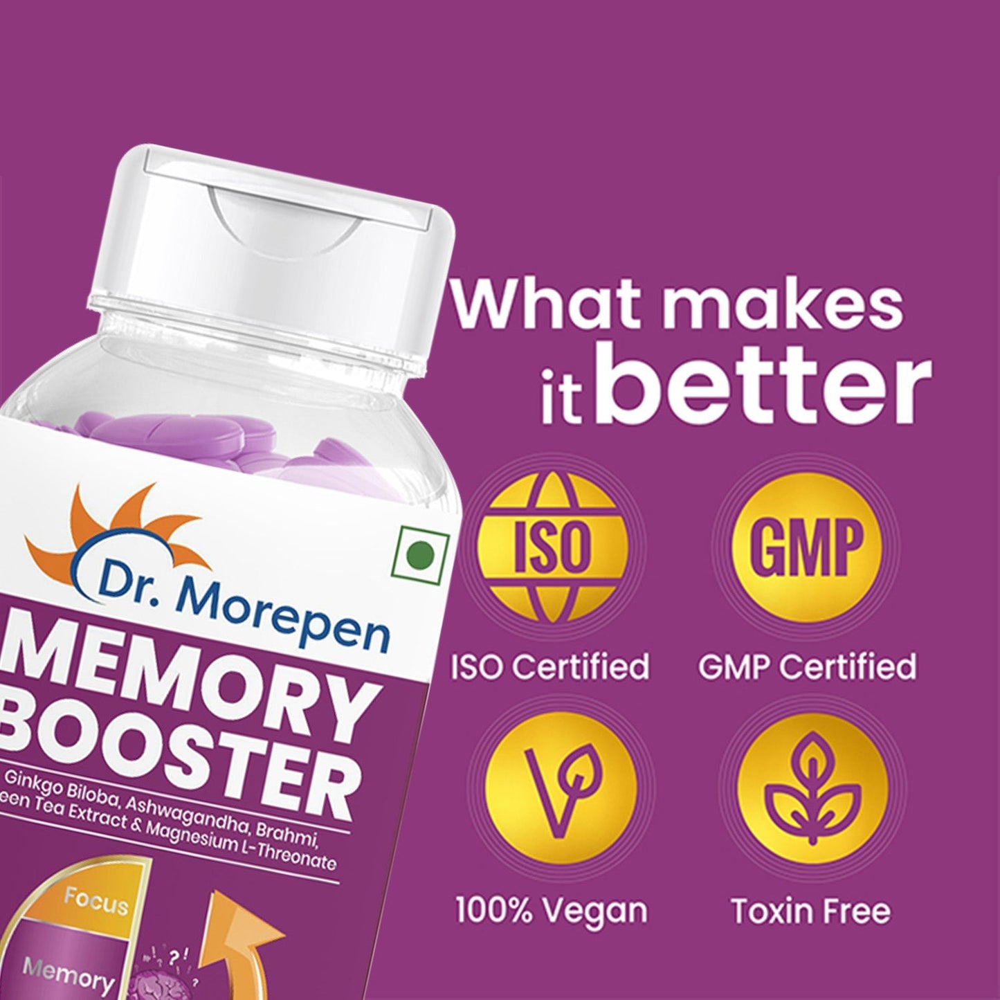 Dr Morpen Memory Booster Tablets