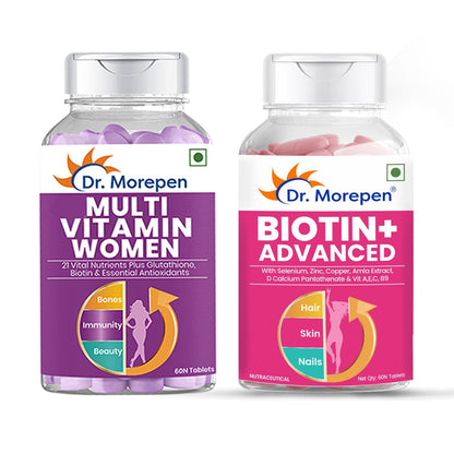 Dr Morpen Multivitamin Women And Biotin+ Advanced