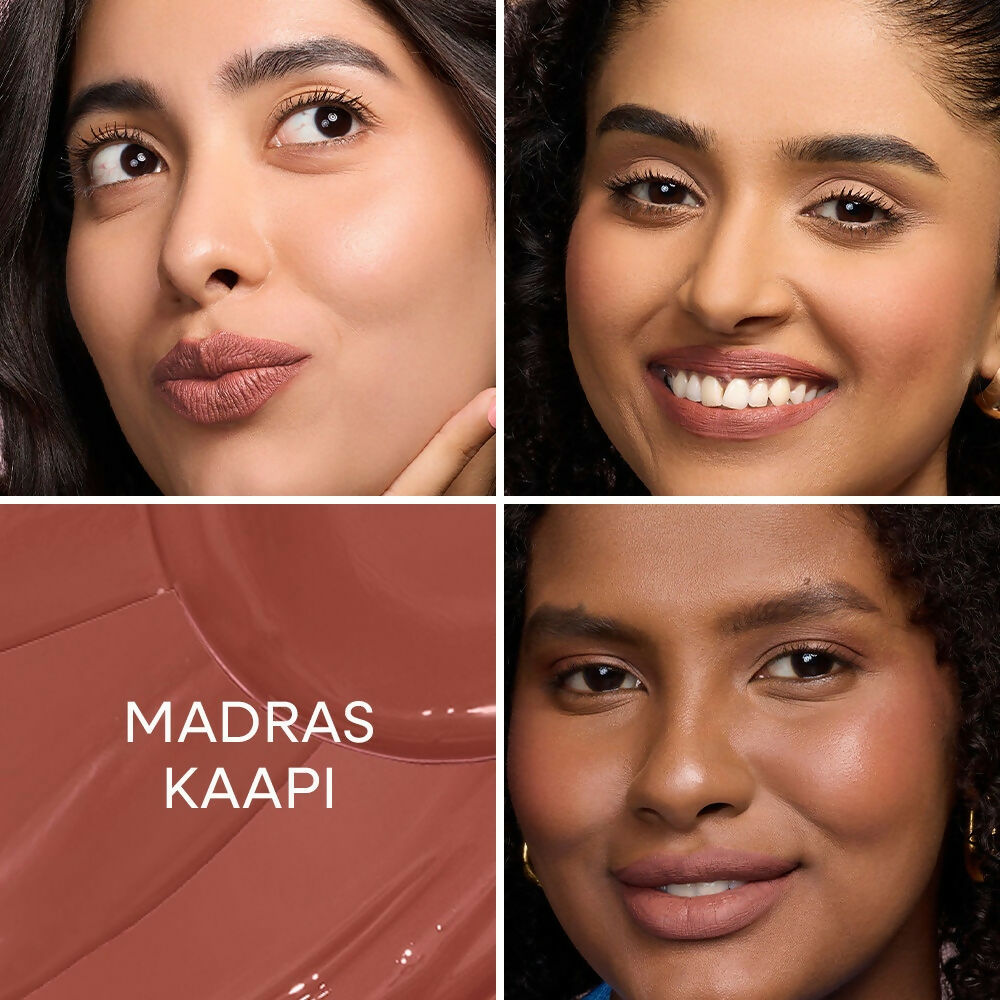 Nykaa Matte To Last ! Transferproof Liquid Lipstick - Madras Kaapi -05