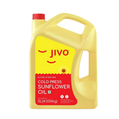 Jivo Cold Pressed Unrefined Sunflower Oil