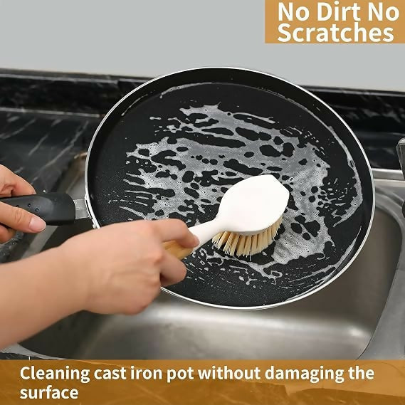 Not Available Bamboo Handle Dish Brush