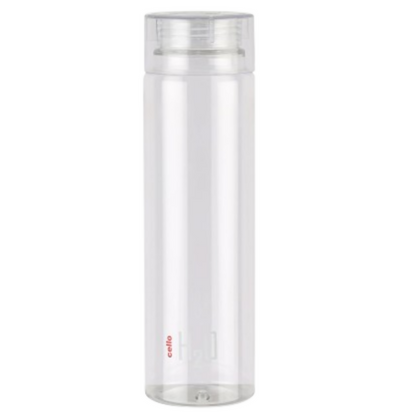 Cello H2O Round Unbreakable Plastic Water Bottle Premium Edition