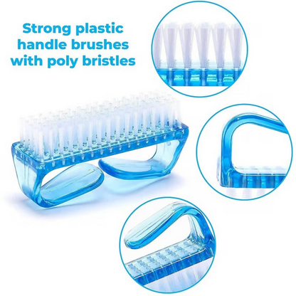 Bronson Professional Handle Grip Nail Brush Fingernail Pedicure Scrub Foot Brush