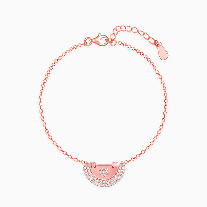 Rose Gold You Are My Sunshine Bracelet