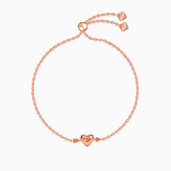 Rose Gold Cupid Bracelet
