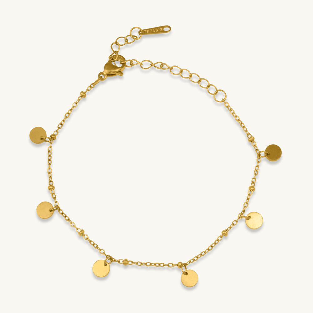 Shiny Coins Chain Bracelet