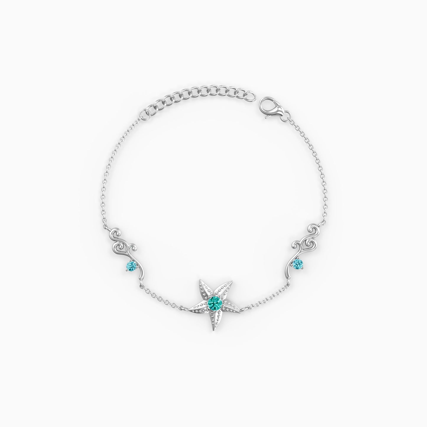 Silver Nephele Bracelet