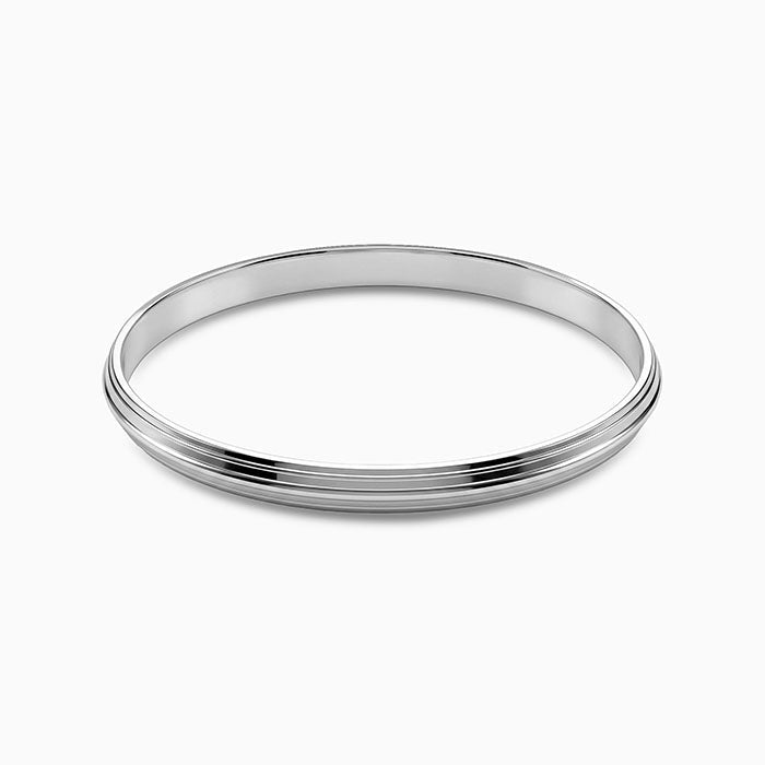 Silver Diljot Kada For Him (Size 7)