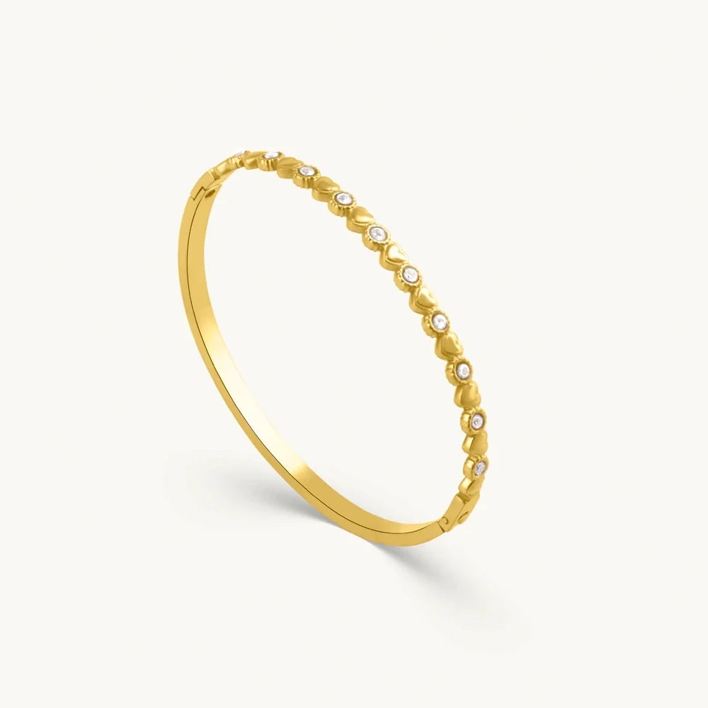 Daily Shine Heart Bead Bracelet