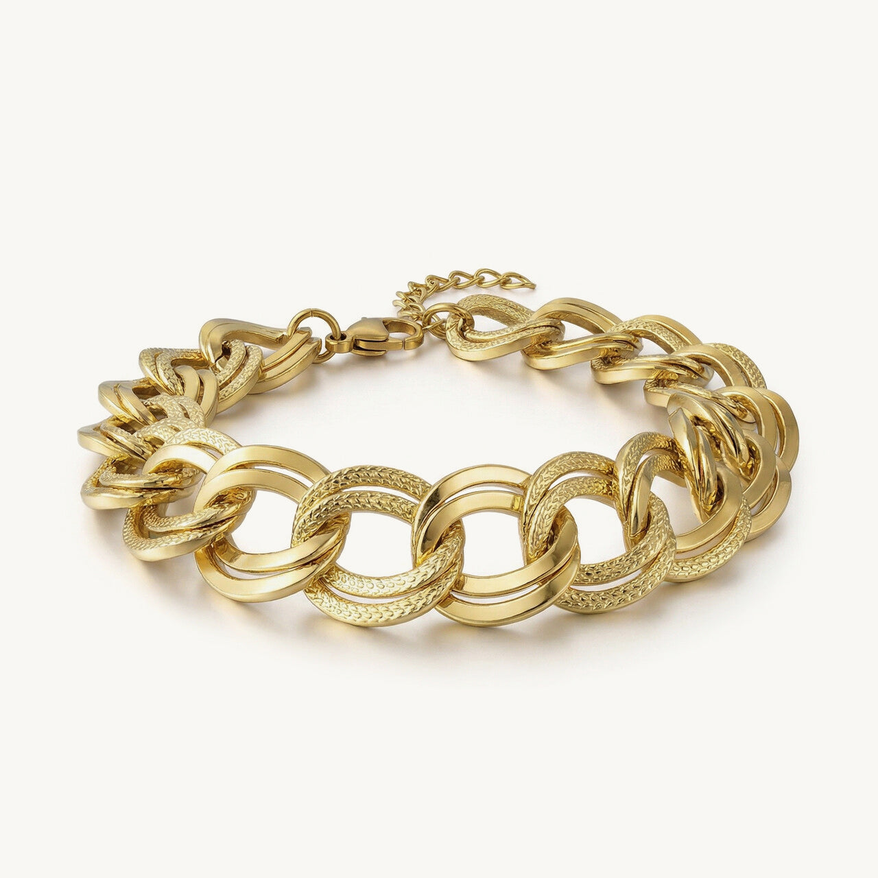 Bold Oval Link Bracelet