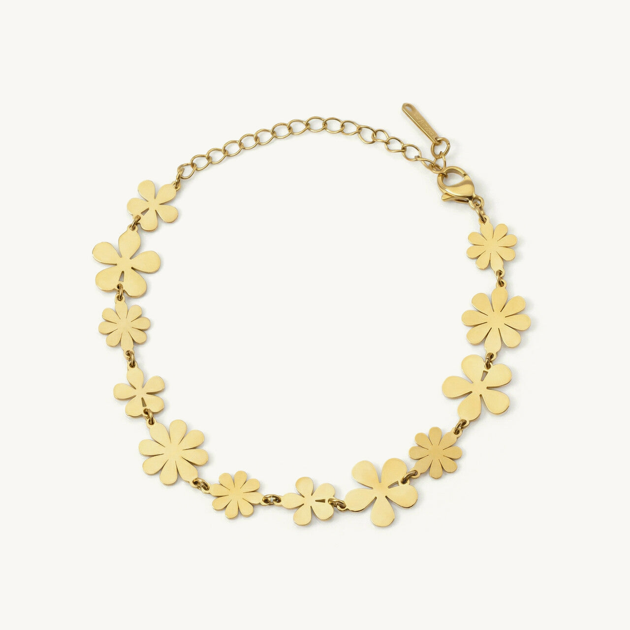 Cute Flowers Chain Bracelet