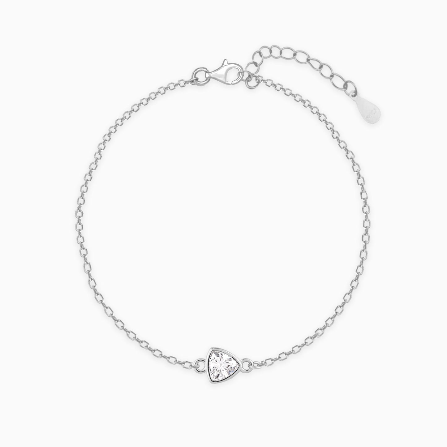 Silver Everyday Is Beautiful Bracelet