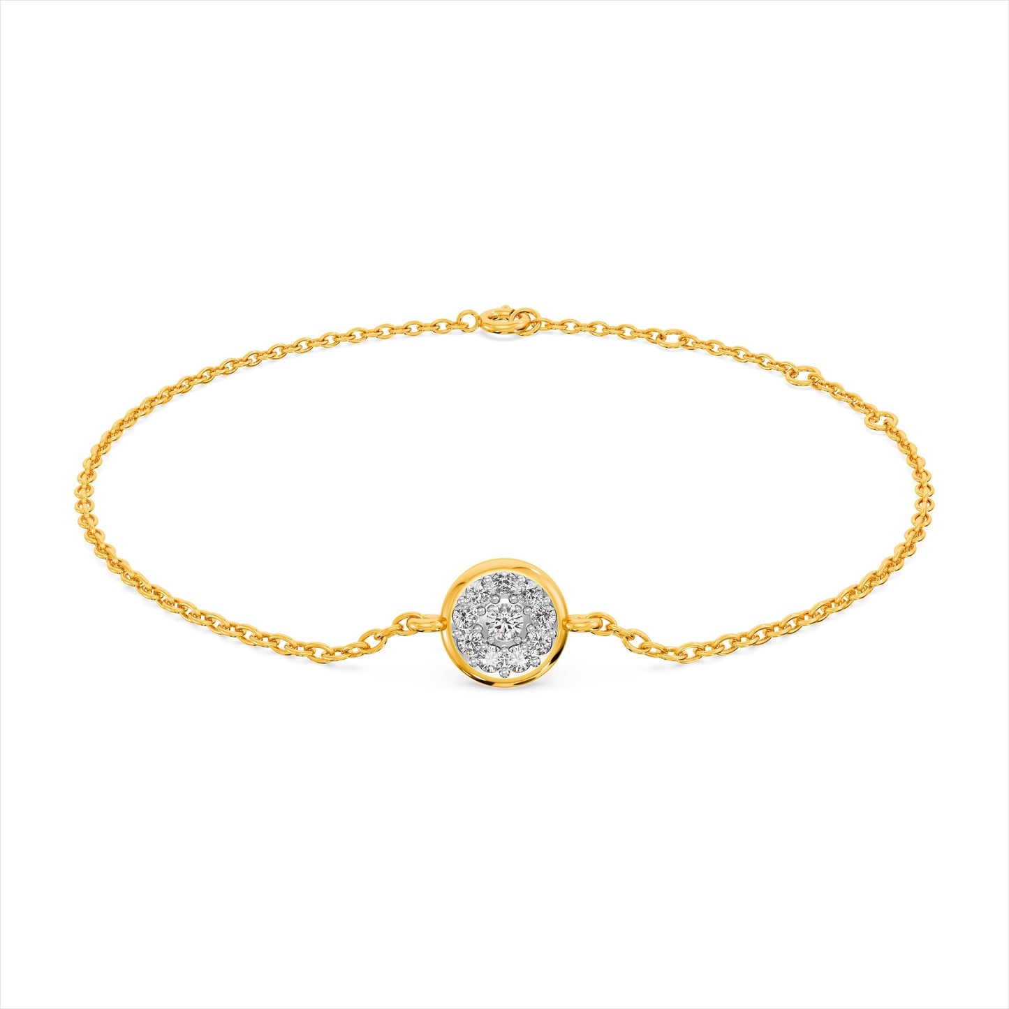 Solstice Spark 9KT Gold Laboratory Grown Diamond Bracelet