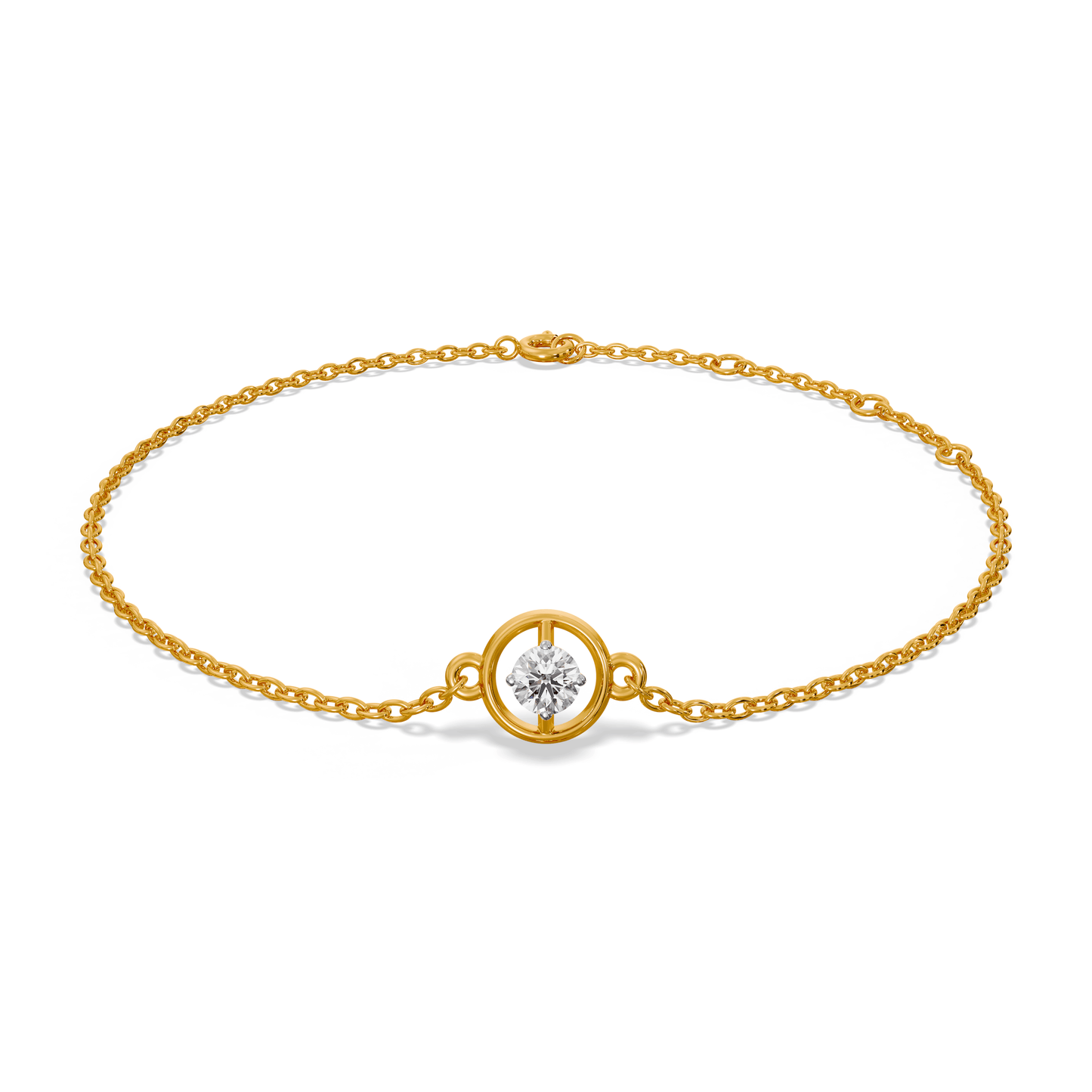 Orba Shine 9KT Gold Laboratory Grown Diamond Bracelet