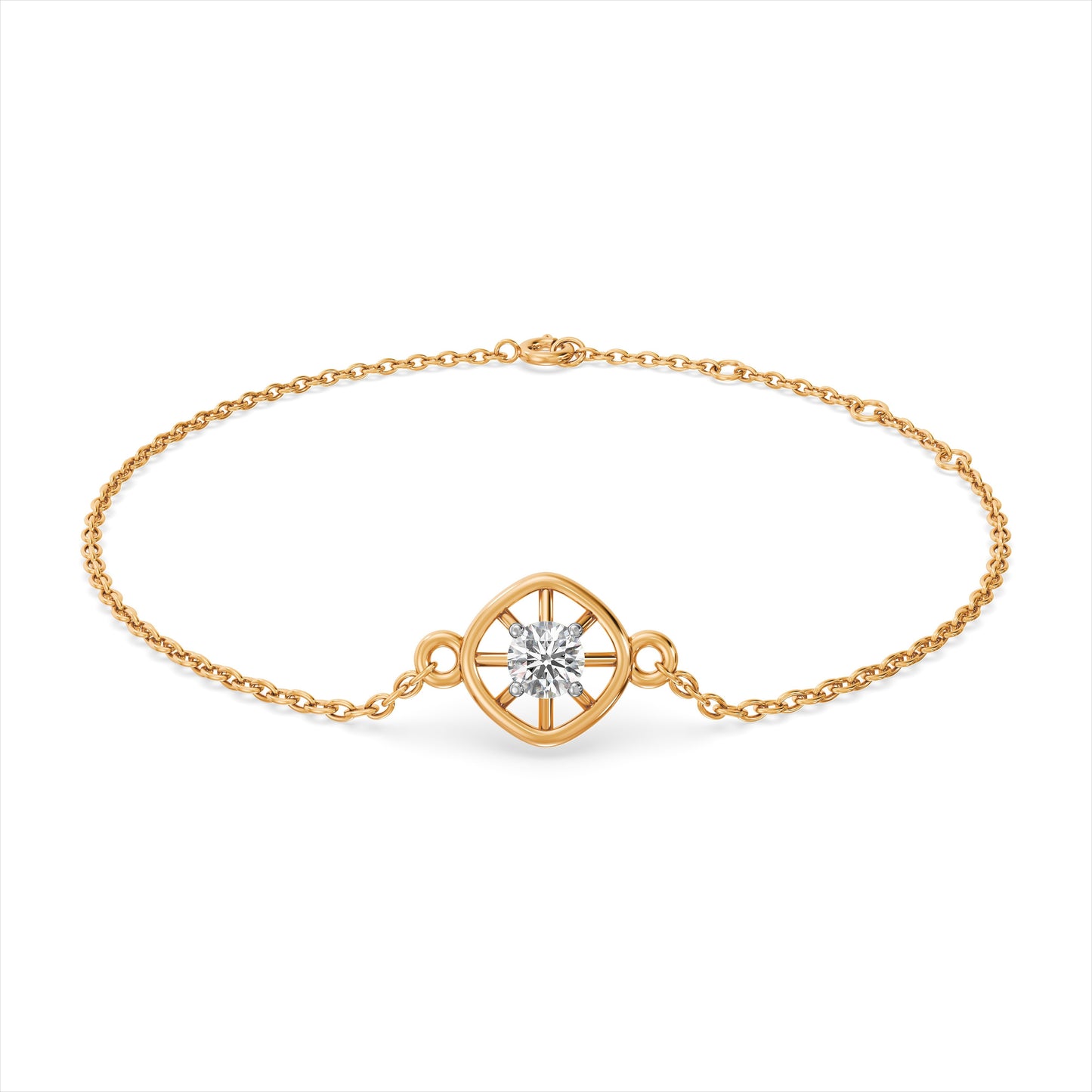 Mystical 9KT Gold Laboratory Grown Diamond Bracelet