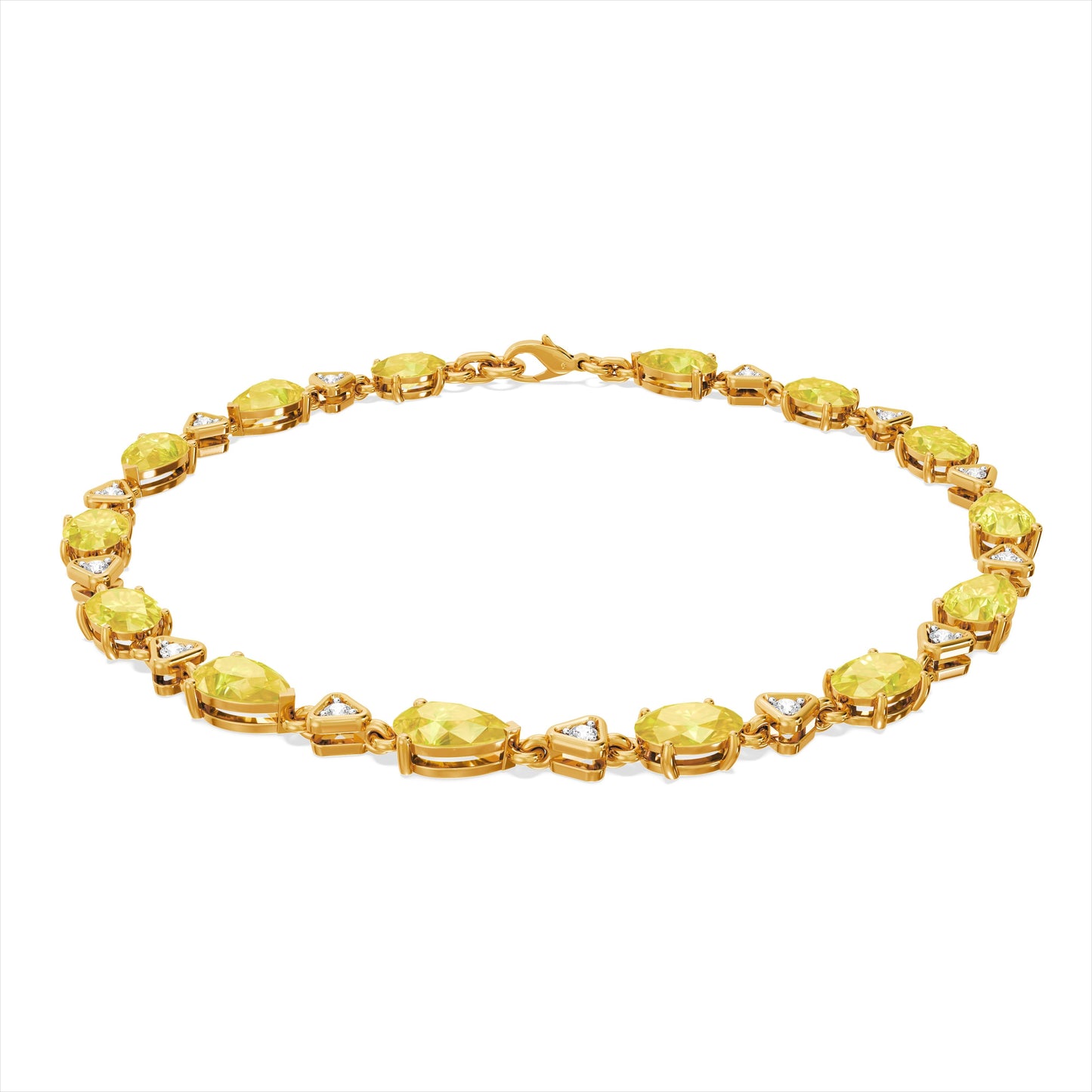 Zest Yellow Bloom 9KT Gold Laboratory Grown Diamond Bracelet