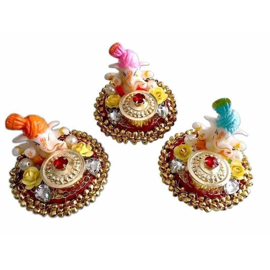 Ganesha Kumkum Holder 1 - piece - Limited Time Offer